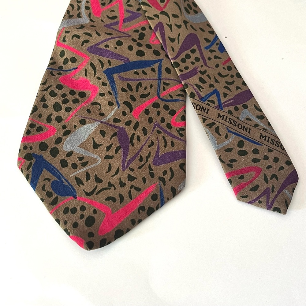 Missoni Handmade Silk Tie - Spain